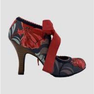 Ruby Shoo Willow hi-cut court shoes 🔴